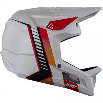 Kolesarska čelada s polno zaščito LEATT MTB Gravity 2.0 V26, XL, bela