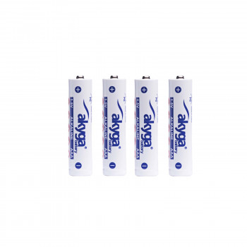 Akyga AKY2057 AAA LR03 alkalna baterija 1,5 V 1300 mAh, 4 kosi (skrčljiva embalaža)