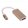 Akyga AK-AD-56 adapter kabel USB-C (vtič) na DisplayPort, 15 cm