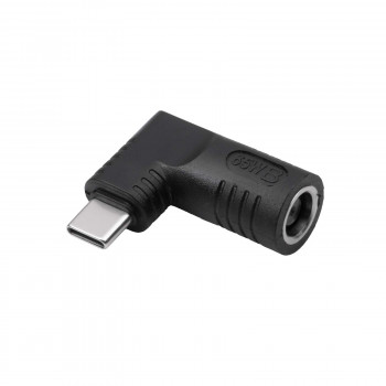 Akyga AK-ND-D02 adapter DC 7,4 x 5,0 mm + pin na USB-C PD za napajalnike prenosnikov, 65 W
