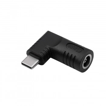 Akyga AK-ND-D04 adapter DC 6,5 x 4,4 mm + pin na USB-C PD za napajalnike prenosnikov, 65 W