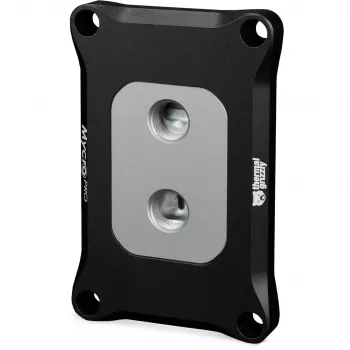 Thermal Grizzly Mycro Pro Stainless Steel hladilnik CPU, AMD AM4/AM5, črno-srebrn