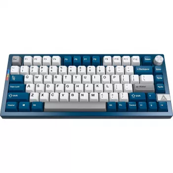 Montech MK PRO 75 tipkovnica, DE razporeditev, Gateron G Pro 3.0 Brown, modro-bela