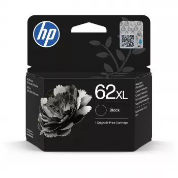 HP 62XL originalna kartuša s črnilom D14SKAE#LS1, 7,5 ml, visok donos, črna