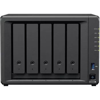 Synology DS1525neo+ 5 rež NAS, 2,2 GHz, 4 GB DDR4, 2x 2,5GbE, 3 leta garancije