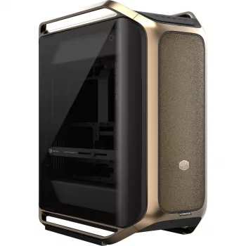 Cooler Master COSMOS Alpha Gold C700-GGNN-S00 ohišje PC, zlato-črno, kaljeno steklo