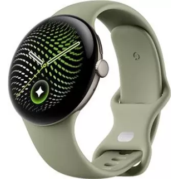 Google Pixel Watch 5 WiFi pametna ura, 41 mm, Satin Pyrite / Olive, GA11567-DE
