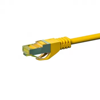 DSIT DC-77-005 CAT7 S/FTP (PiMF) RJ45 mrežni kabel, 0,5 m, rumen