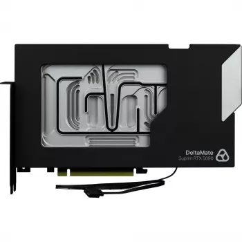 Thermal Grizzly DeltaMate vodno hlajenje GPU za Suprim 5090, črno-srebrna