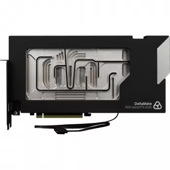 Thermal Grizzly DeltaMate vodno hlajenje GPU za ROG Astral RTX 5090, črno-srebrna