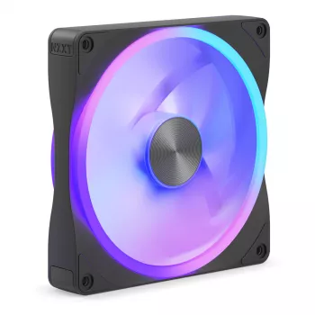 Ventilator ohišja NZXT F140U Ultra RGB, 140 mm, črn, RF-E14US-BA