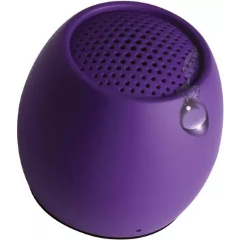 Boompods Zero ZERPUR prenosni Bluetooth zvočnik, funkcija prostih rok, odporen na udarce, vodoodporen, vijoličen