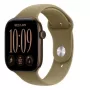 Apple Watch Series 12 GPS pametna ura, 46 mm, temno bronasto ohišje iz aluminija, olivni športni pašček S/M