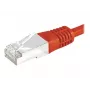 Exertis Connect S/FTP (PIMF) CAT.6A Patch kabel, 3 m, rdeč
