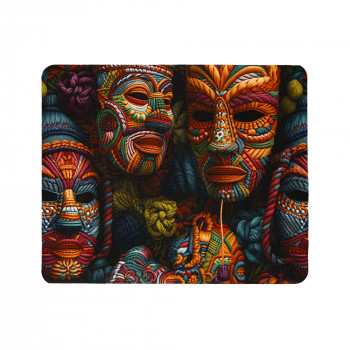 Sbox VIRACOCHA M MP-07 podloga za miško, 300x250 mm, črna s potiskom