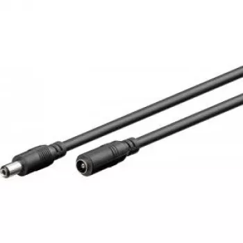 Goobay 71399 podaljševalni kabel DC, 3 m, črn, z vtiči DC 5,5 x 2,1 mm
