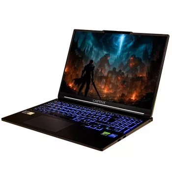 Captiva Highend Gaming I94-238GE 94238 prenosnik, Intel Core i7-14650HX, 16-palčni WUXGA, 1 TB SSD, Windows 11 Home, črn