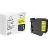 Renkforce RF-LT-D40918 trak za označevanje, nadomestni za DYMO D1 40918, 9 mm, črna na rumeni, 7 m