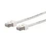 Metz Connect Ultraflex500 VoIP patch kabel S/FTP Cat.6, bel, 1,0 m