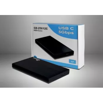 Inter-Tech Argus GD-25612C ohišje za HDD, 2,5 inch, USB-C
