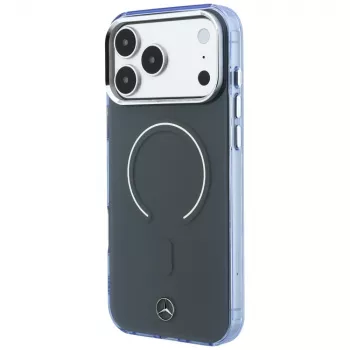 Mercedes ovitek Double Layer Iconic Logo MagSafe za iPhone 18 Pro Max / 17 Pro Max, antracit