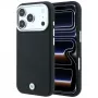 BMW Sign Inclined Deboss Letters MagSafe ovitek za pametni telefon za iPhone 18 Pro Max / 17 Pro Max, črn
