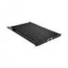 EFB Elektronik 691651ATS.12 izvlečna 19″ polica 1U, globoko črna RAL 9005
