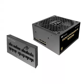 Thermaltake Dockpower FI 1000W napajalnik, 80 PLUS Gold, modularni, črn