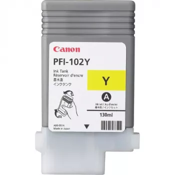 Canon PFI-102Y 0898B001AA kartuša s črnilom, rumena