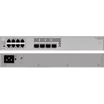 Huawei eKit S220S-8P4J upravljano stikalo L2, 12 vrat, 8x GbE PoE, 4x 2,5GbE SFP, PoE proračun 128 W (98012471-001)