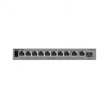 Reyee RG-ES211GS-P PoE omrežno stikalo, 8 vrat + 2x uplink + 1x SFP
