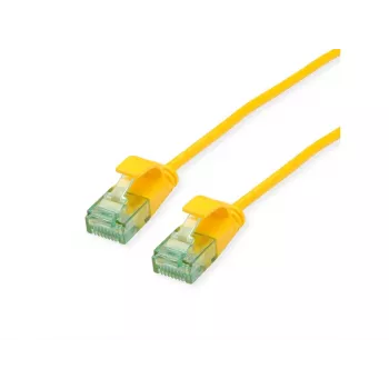 Roline UTP Cat6A Slim patch kabel 21.45.3422, 0,5 m, rumen
