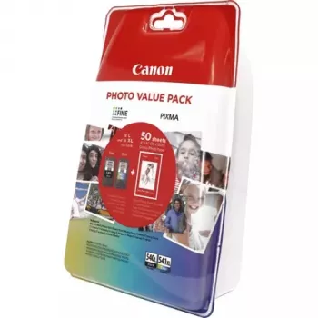 Canon PG-540L/CL-541XL Photo Value Pack kartuše s črnilom (2 kosa), črna + barvna, 5224B007