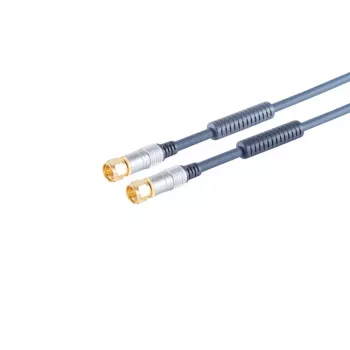 Home-Cinema 80095MHQ Professional SAT kabel, 5 m, vtič F na vtič F, RG59U