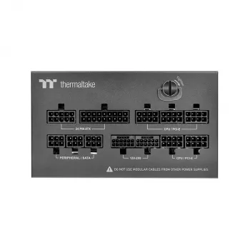 Thermaltake Dockpower FI 1200W napajalnik za PC, 80 PLUS Gold, ATX 3.1, črn