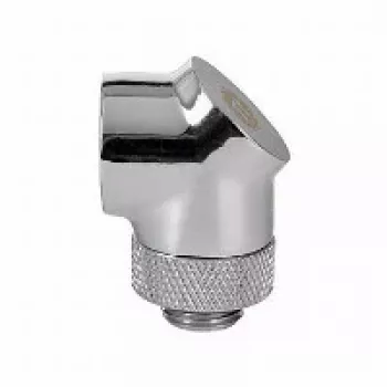 Thermaltake Pacific G1/4 90-stopinjski adapter, krom