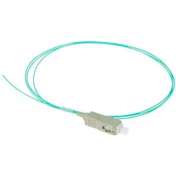 ACT RL8695 optični kabel SC-pigtail, 1 m, OM3, LSZH, aqua