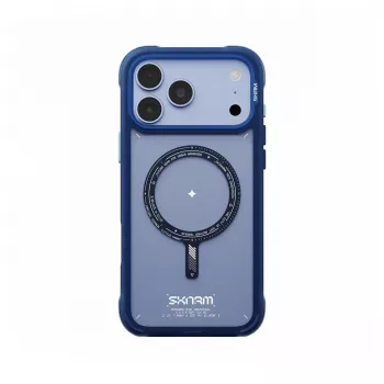 Skinarma Avion MagSafe Skin000478 ovitek za iPhone 18 Pro Max / 17 Pro Max, moder