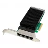 ALLNET ALL0145-4-2.5G-TX PCIe x4 štiriportni 2,5-gigabitni strežniški omrežni adapter, bakreni RJ45