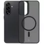 3mk Hardy Hazy MagCase ovitek za Samsung Galaxy A17/A18 4G/5G, črn