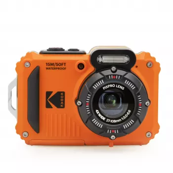 Kodak WPZ2 vodoodporni digitalni fotoaparat, 16 MP, oranžen