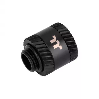 Thermaltake Pacific SF 20-mm podaljšek fitinga (vtičnica na vtič), mat črn, CL-W392-CU00MK-A