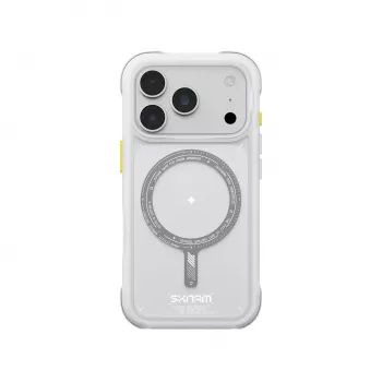Skinarma Avion MagSafe ovitek za iPhone 18 Pro / 17 Pro, bel