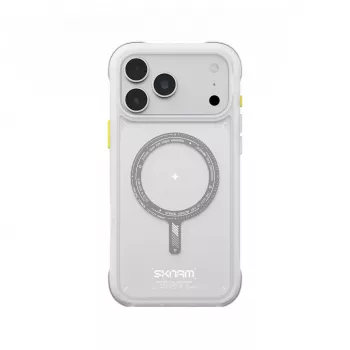Skinarma Avion MagSafe ovitek za iPhone 18 Pro Max / 17 Pro Max, bel