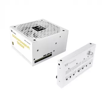 Thermaltake TT Dockpower FI 1200 W Snow napajalnik, 1200 W, 80 PLUS Gold, modularni, bel