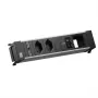 Bachmann POWER FRAME M vgradna vtičnica, 2x T13, 1x USB C/C 65 W, 1x CM