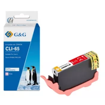 G&G kartuša s črnilom za Canon CLI-65PM (12,7 ml), foto magenta