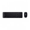 Logitech MK220 brezžični komplet tipkovnice in miške, 2,4 GHz, 920-008318, črn