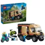 LEGO City 60512 gradbeni set Mountain Bike Adventure Van, 260 kosov