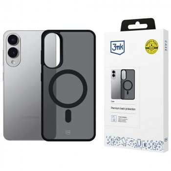 3MK Smoke MagCase ovitek za telefon Samsung Galaxy S25 Edge, črn